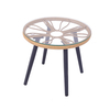 Outdoor Garden Rattan Chair Waterproof Rattan Table And Chair Set